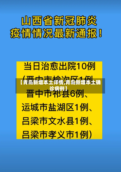 【青岛新增本土详情,青岛新增本土确诊病例】-第1张图片