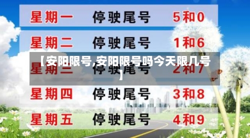 【安阳限号,安阳限号吗今天限几号】-第1张图片