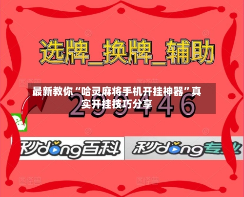 最新教你“哈灵麻将手机开挂神器”真实开挂技巧分享-第3张图片