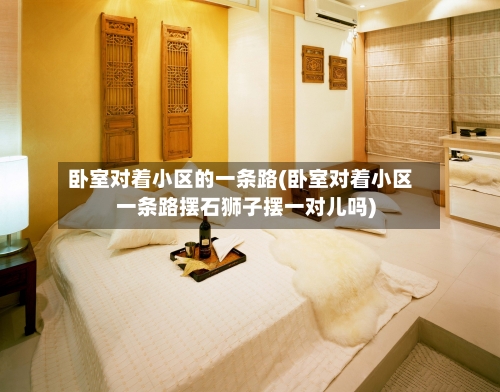 卧室对着小区的一条路(卧室对着小区一条路摆石狮子摆一对儿吗)-第1张图片
