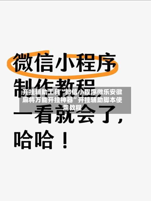 开挂辅助工具“微信小程序微乐安徽麻将万能开挂神器”开挂辅助脚本使用教程-第2张图片