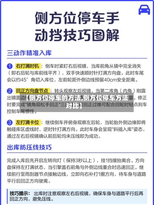 【侧方位停车的方法,侧方位停车方法对比】-第1张图片