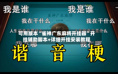 可用版本“雀神广东麻将开挂器	”开挂辅助脚本+详细开挂安装教程-第1张图片