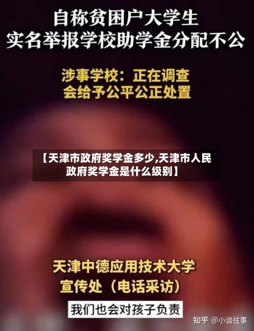 【天津市政府奖学金多少,天津市人民政府奖学金是什么级别】-第1张图片