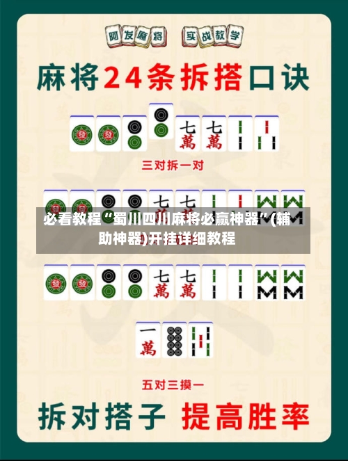 必看教程“蜀川四川麻将必赢神器	”(辅助神器)开挂详细教程-第1张图片