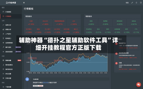 辅助神器“德扑之星辅助软件工具”详细开挂教程官方正版下载-第2张图片