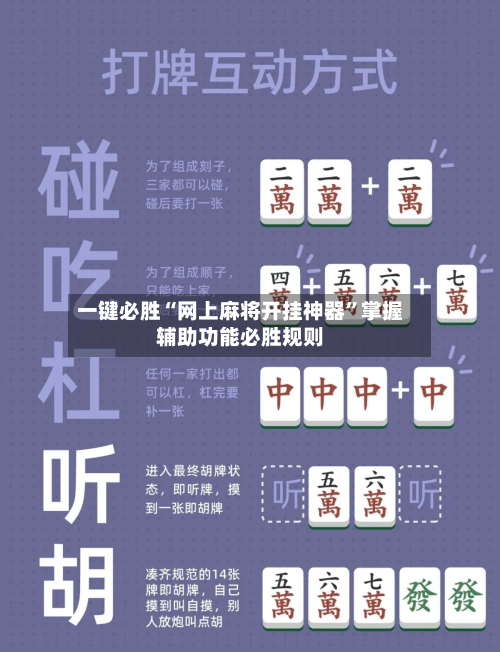 一键必胜“网上麻将开挂神器”掌握辅助功能必胜规则-第3张图片