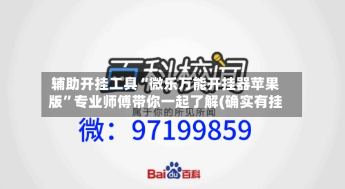辅助开挂工具“微乐万能开挂器苹果版”专业师傅带你一起了解(确实有挂-第2张图片