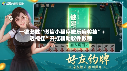 一键必胜“微信小程序微乐麻将挂	”+透视挂”开挂辅助软件教程-第3张图片