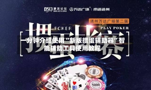 一分钟介绍使用“新版掼蛋辅助器	”智能辅助工具使用教程-第2张图片