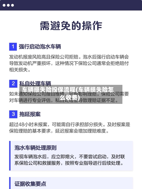 车辆损失险投保流程(车辆损失险怎么收费)-第1张图片