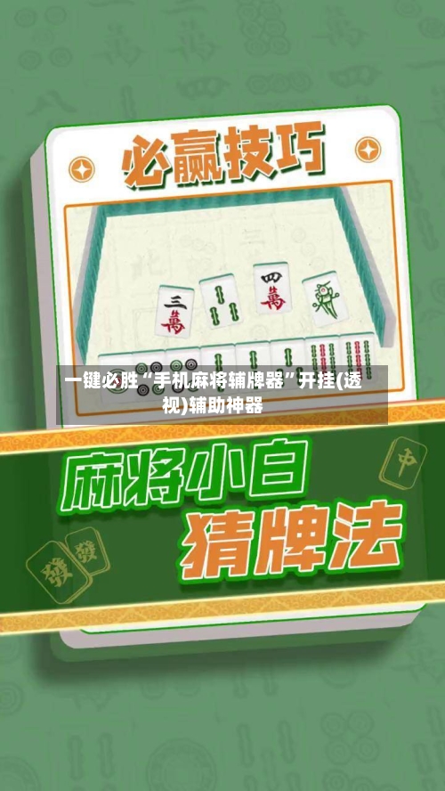 一键必胜“手机麻将辅牌器	”开挂(透视)辅助神器-第2张图片