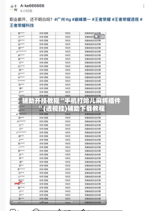 辅助开挂教程“手机打哈儿麻将插件”(透视挂)辅助下载教程-第2张图片