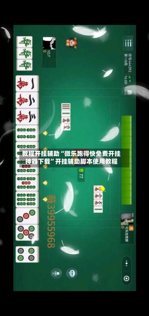教程开挂辅助“微乐跑得快免费开挂神器下载	”开挂辅助脚本使用教程-第1张图片