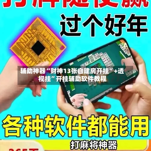 辅助神器“财神13张自建房开挂”+透视挂	”开挂辅助软件教程-第1张图片
