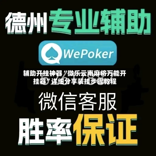 辅助开挂神器“微乐云南麻将万能开挂器”详细分享装挂步骤教程-第3张图片