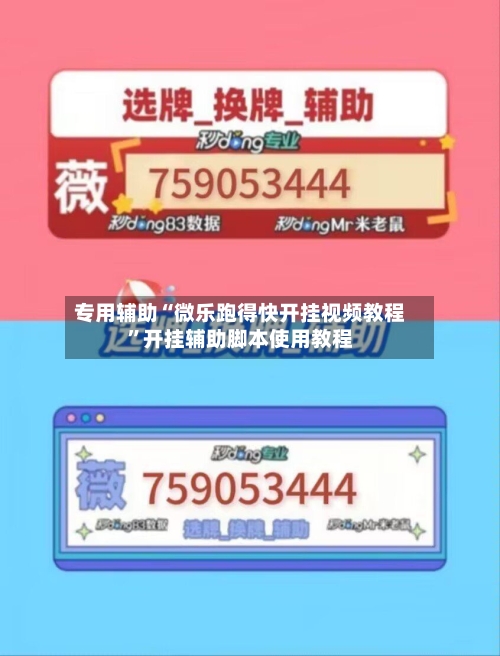 专用辅助“微乐跑得快开挂视频教程	”开挂辅助脚本使用教程-第2张图片