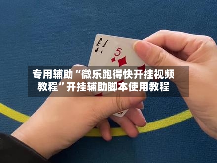 专用辅助“微乐跑得快开挂视频教程”开挂辅助脚本使用教程-第1张图片