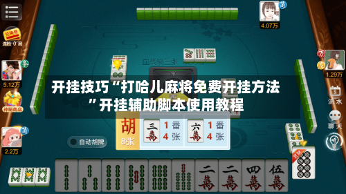 开挂技巧“打哈儿麻将免费开挂方法”开挂辅助脚本使用教程-第3张图片