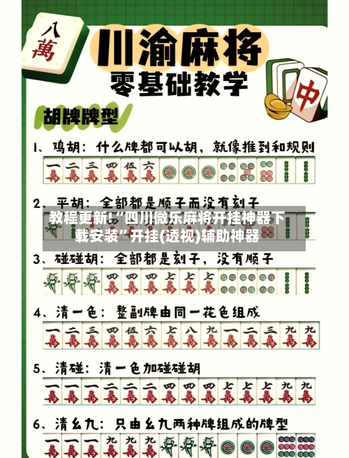 教程更新!“四川微乐麻将开挂神器下载安装”开挂(透视)辅助神器-第1张图片