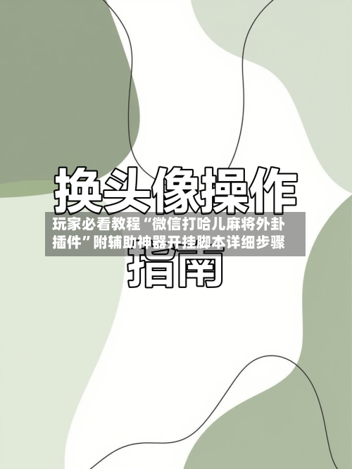 玩家必看教程“微信打哈儿麻将外卦插件	”附辅助神器开挂脚本详细步骤-第1张图片