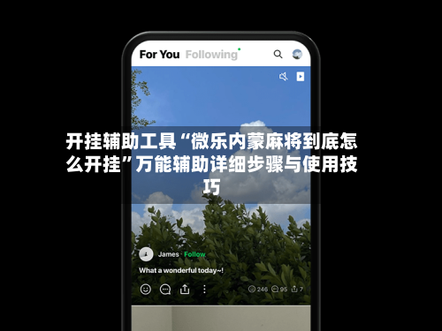 开挂辅助工具“微乐内蒙麻将到底怎么开挂”万能辅助详细步骤与使用技巧-第1张图片
