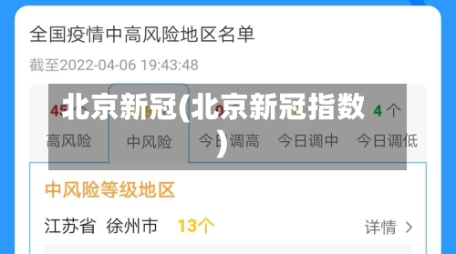 北京新冠(北京新冠指数)-第1张图片