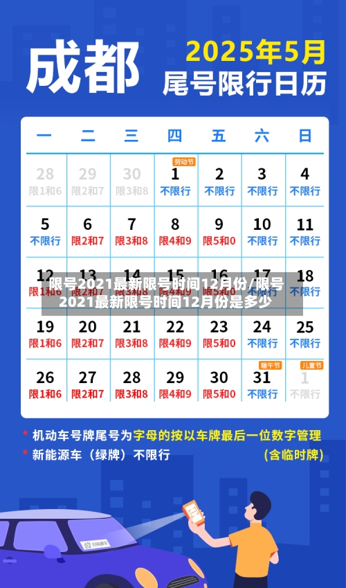 限号2021最新限号时间12月份/限号2021最新限号时间12月份是多少-第1张图片