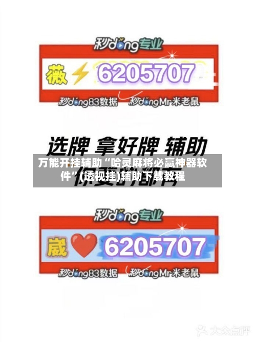 万能开挂辅助“哈灵麻将必赢神器软件	”(透视挂)辅助下载教程-第3张图片