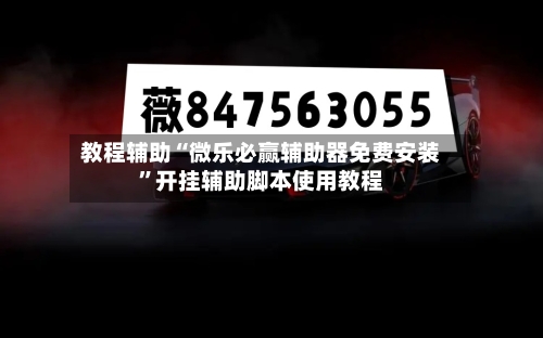 教程辅助“微乐必赢辅助器免费安装”开挂辅助脚本使用教程-第1张图片