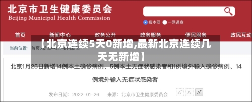 【北京连续5天0新增,最新北京连续几天无新增】-第1张图片