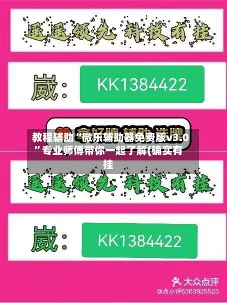 教程辅助“微乐辅助器免费版v3.0”专业师傅带你一起了解(确实有挂-第3张图片