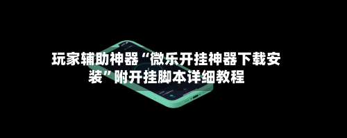 玩家辅助神器“微乐开挂神器下载安装	”附开挂脚本详细教程-第2张图片
