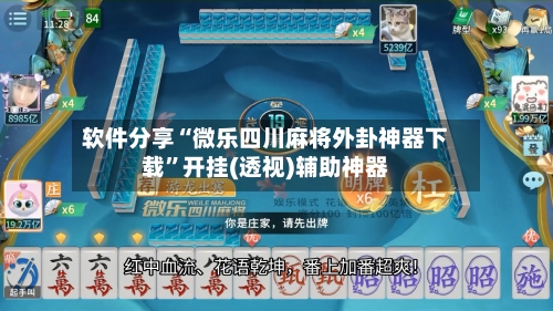 软件分享“微乐四川麻将外卦神器下载”开挂(透视)辅助神器-第1张图片