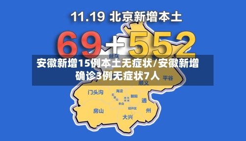 安徽新增15例本土无症状/安徽新增确诊3例无症状7人-第1张图片