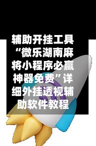 辅助开挂工具“微乐湖南麻将小程序必赢神器免费”详细外挂透视辅助软件教程-第3张图片