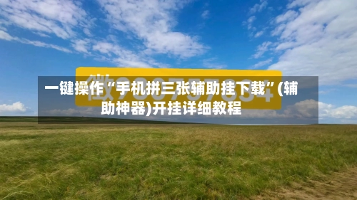 一键操作“手机拼三张辅助挂下载	”(辅助神器)开挂详细教程-第3张图片