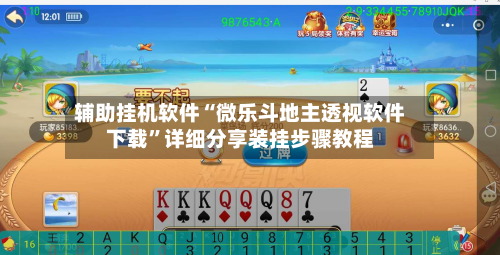 辅助挂机软件“微乐斗地主透视软件下载	”详细分享装挂步骤教程-第2张图片