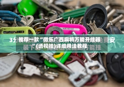 推荐一款“微乐广西麻将万能开挂器”(透视挂)详细用法教程-第2张图片