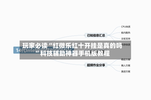 玩家必读“红微乐红十开挂是真的吗”科技辅助神器手机版教程-第1张图片