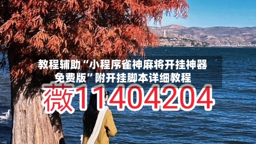 教程辅助“小程序雀神麻将开挂神器免费版”附开挂脚本详细教程-第1张图片