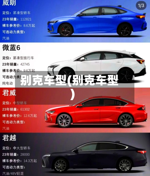 别克车型(别克车型)-第3张图片
