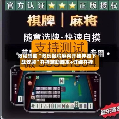 教程辅助“微乐捉鸡麻将开挂神器下载安装”开挂辅助脚本+详细开挂-第2张图片