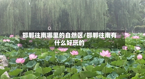 邯郸往南哪里的自然区/邯郸往南有什么好玩的-第1张图片