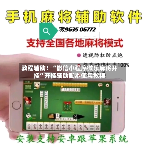 教程辅助！“微信小程序微乐麻将开挂”开挂辅助脚本使用教程-第1张图片