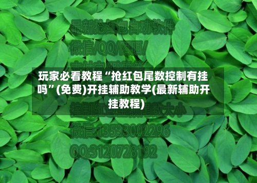 玩家必看教程“抢红包尾数控制有挂吗”(免费)开挂辅助教学(最新辅助开挂教程)-第2张图片