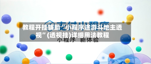 教程开挂辅助“小程序途游斗地主透视	”(透视挂)详细用法教程-第1张图片