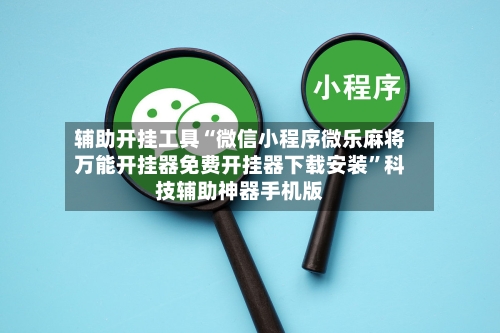 辅助开挂工具“微信小程序微乐麻将万能开挂器免费开挂器下载安装”科技辅助神器手机版-第3张图片