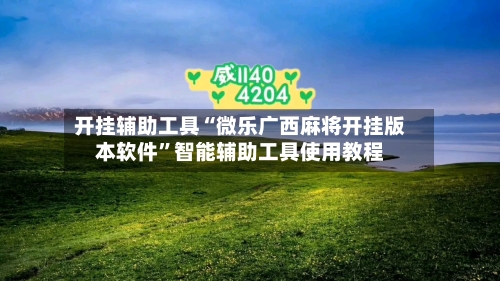 开挂辅助工具“微乐广西麻将开挂版本软件”智能辅助工具使用教程-第2张图片