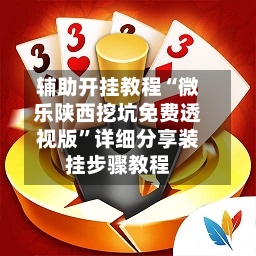 辅助开挂教程“微乐陕西挖坑免费透视版”详细分享装挂步骤教程-第1张图片